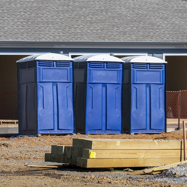 is there a specific order in which to place multiple portable toilets in Costilla